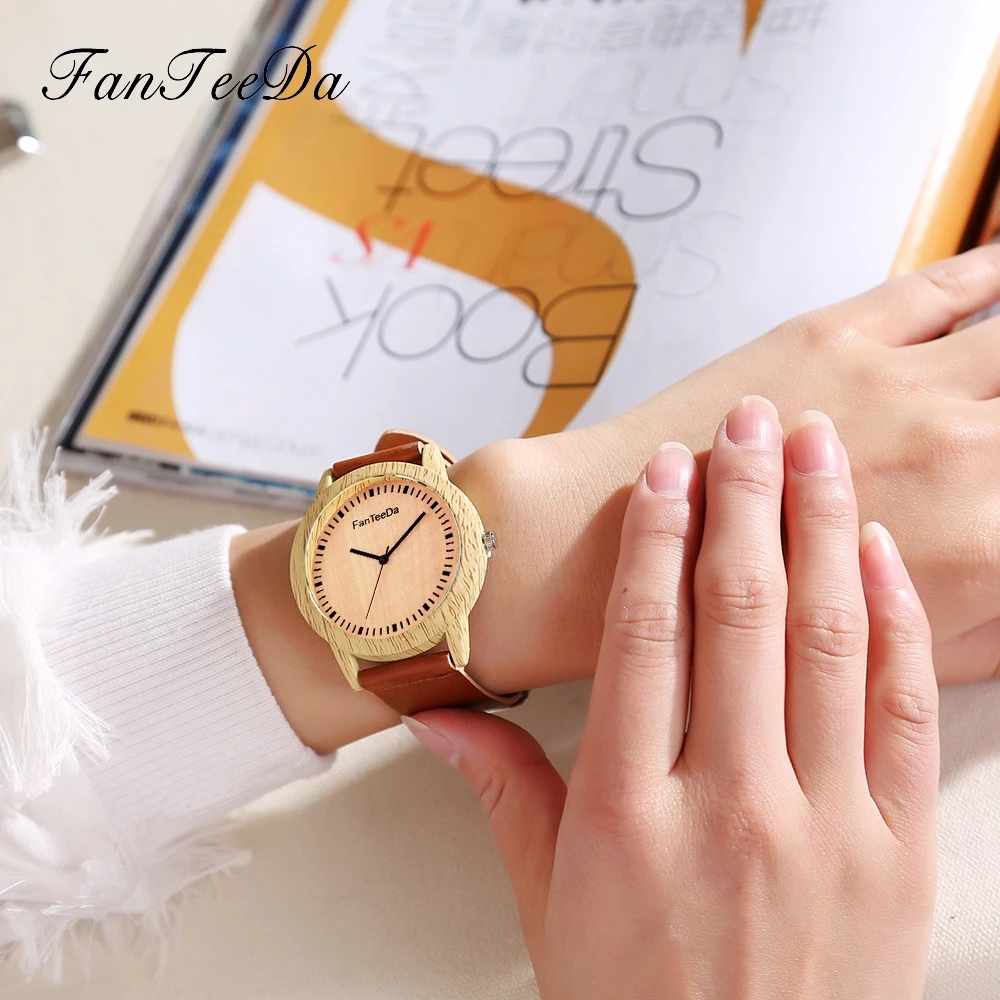 FanTeeDa спортивные мужские часы с кожаным ремешком кварцевые наручные военные