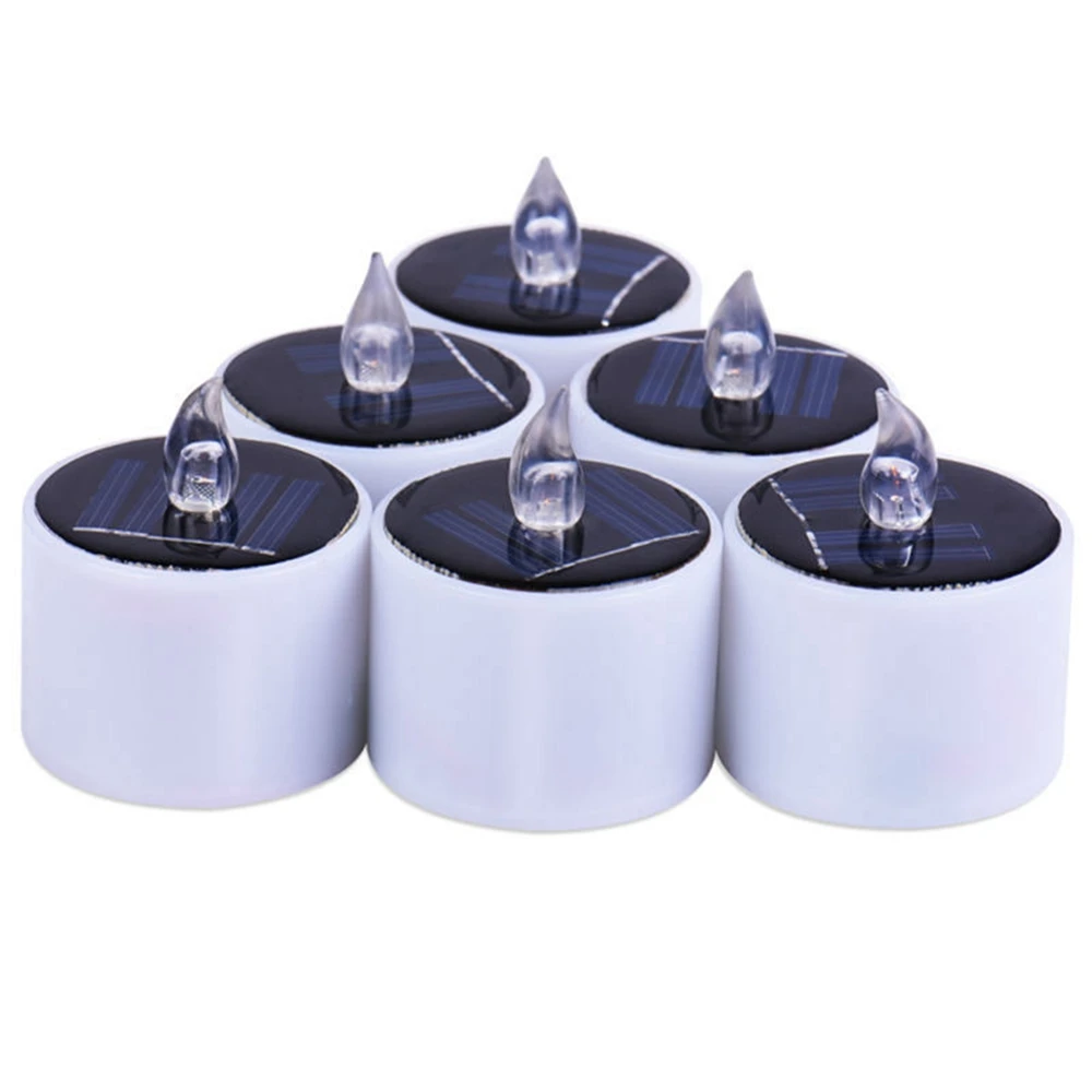 Светодиодная лампа на солнечных батареях HG4938 1 шт.|candle flameless|led candleled candle wedding decor |