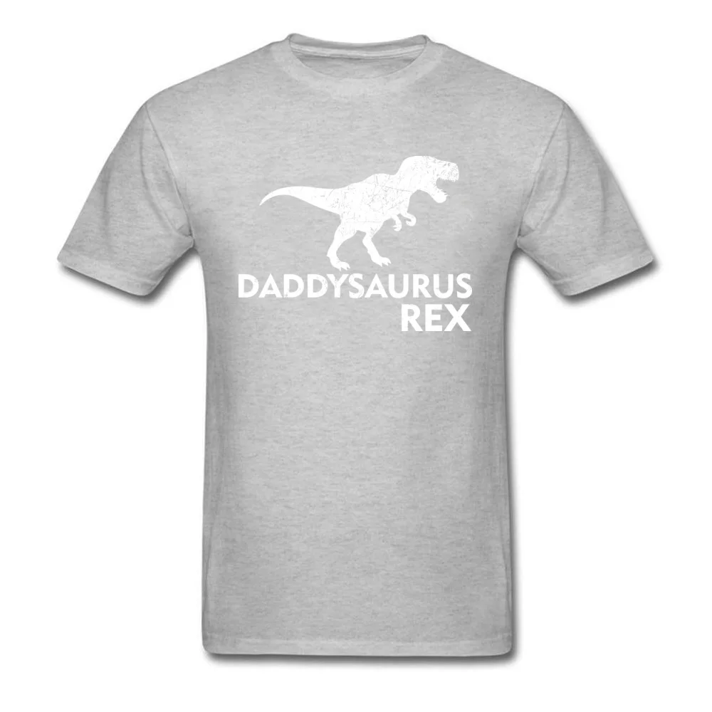 Мужская футболка s Daddysaurus Rex черная с рисунком динозавра хлопковая Футболка