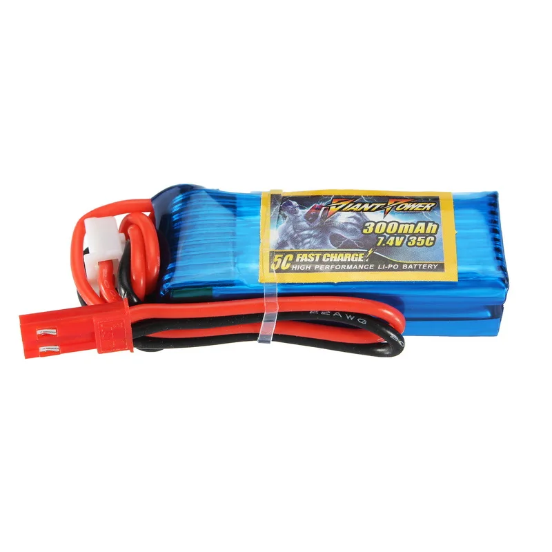 1 шт. Lipo батарея гигантская мощность 7,4 в 300 мАч 2S 35C для HCP100s T-REX 150 F3P для дистанционного управления вертолетный Липо батареи