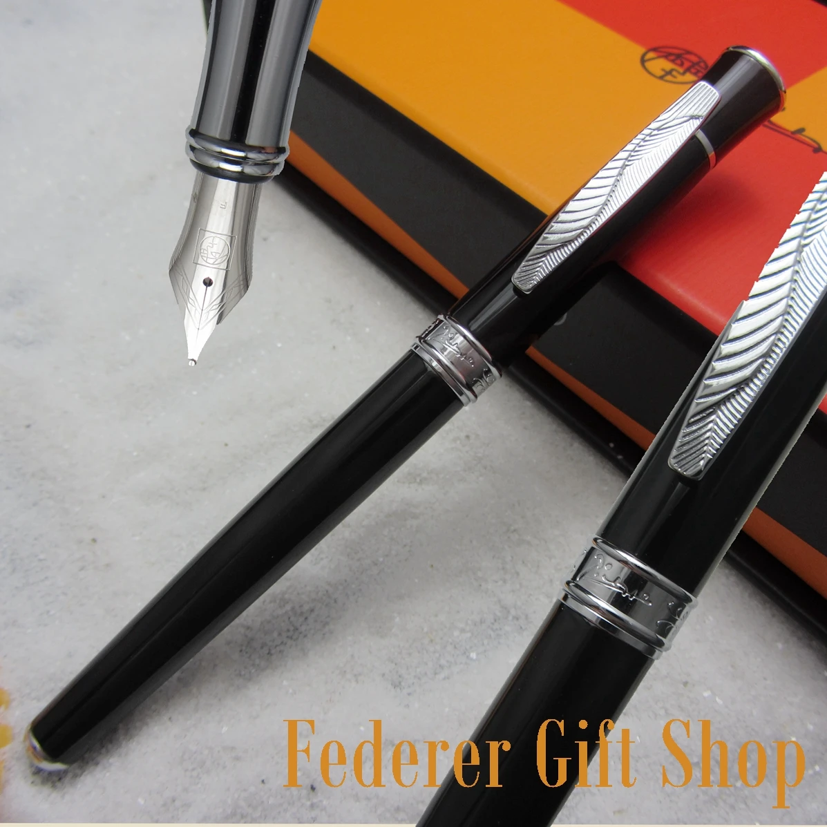 Ручка перьевая в металлическом корпусе 4 цвета | Канцтовары для офиса и дома