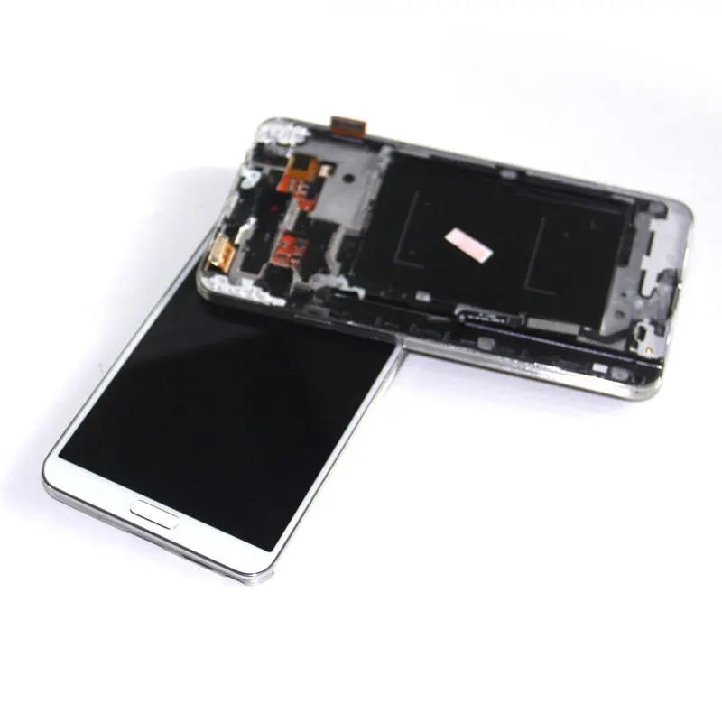 ЖК дисплей для Samsung Galaxy Note3 Note 3 N9005 сенсорный экран дигитайзер сборка с рамкой