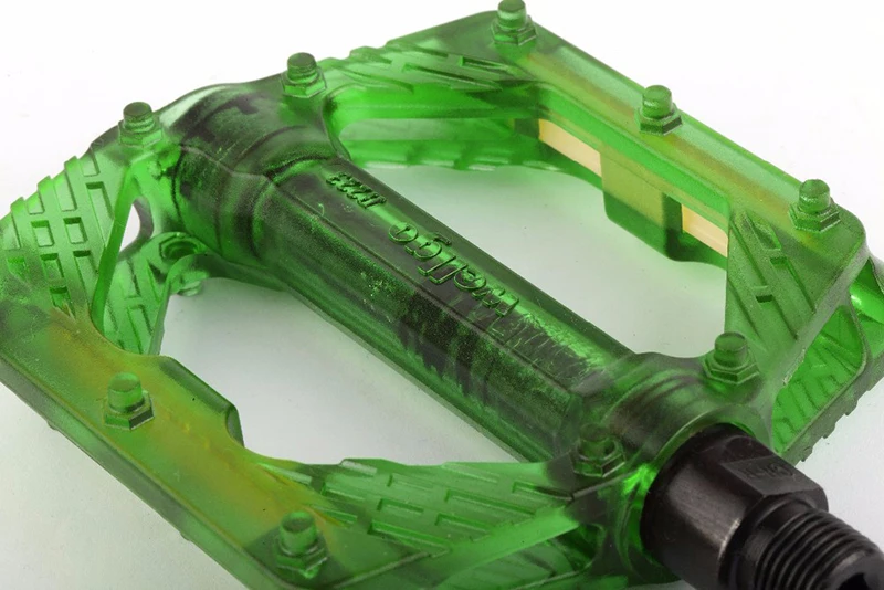 Велосипедные педали Wellgo ультралегкие для горного велосипеда Прозрачные Педали