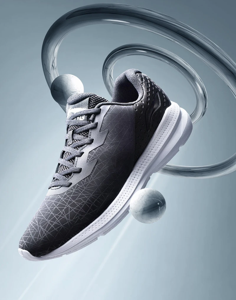 Li-Ning/мужские кроссовки для бега REACTOR V2, дышащие, прочные, с противоскользящей подкладкой, спортивная обувь, кроссовки ARHN239 XYP811