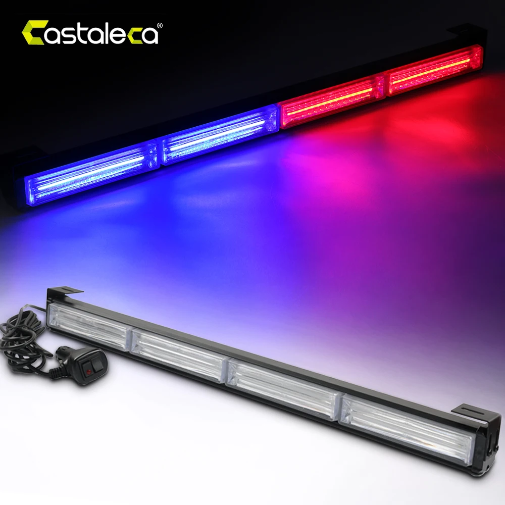 Светодиодный предупреждающий стробоскоп cascaleca для автомобиля панель COB