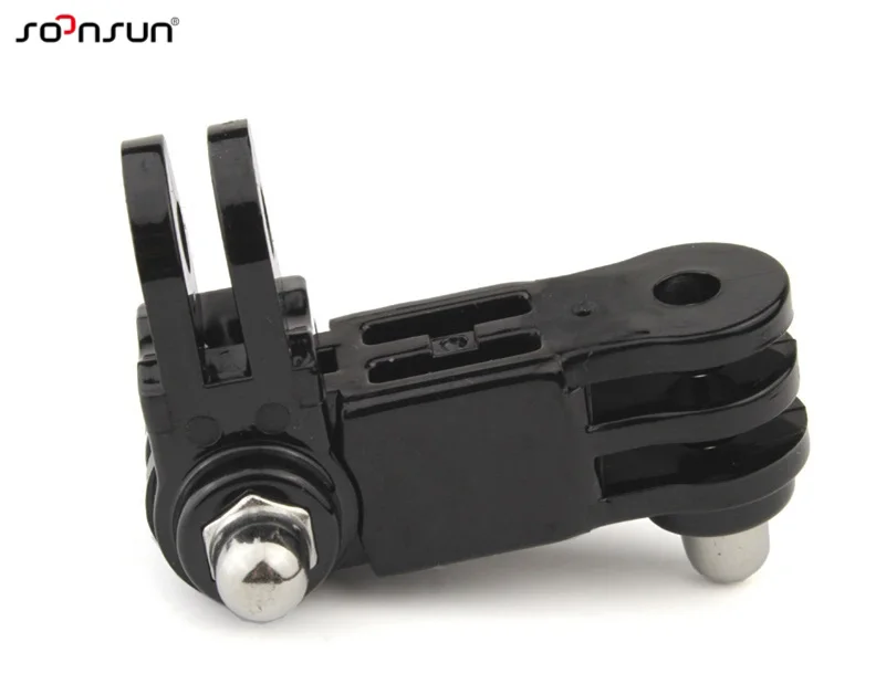 Трехсторонний Регулируемый поворотный кронштейн SOONSUN адаптер для GoPro Hero 6 5 4 3 SJCAM