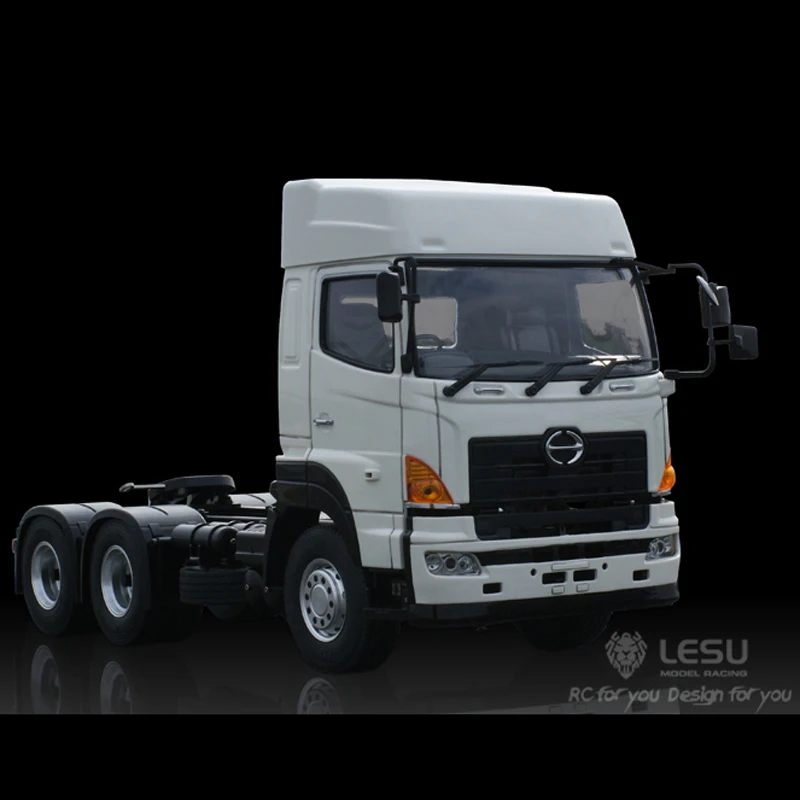 

1/14 грузовик Hino700 6X4 тягач Металлическое шасси с высоким крутящим моментом электрическая модель LS-20130007 RCLESU Tamiya грузовик