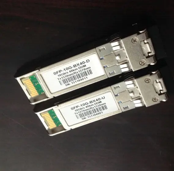 

SFP-10G-BX40-D/U, 10Gb/s40km DDM, 1x133 0nm/Rx1270nm(1x127 0nm/Rx1330nm)