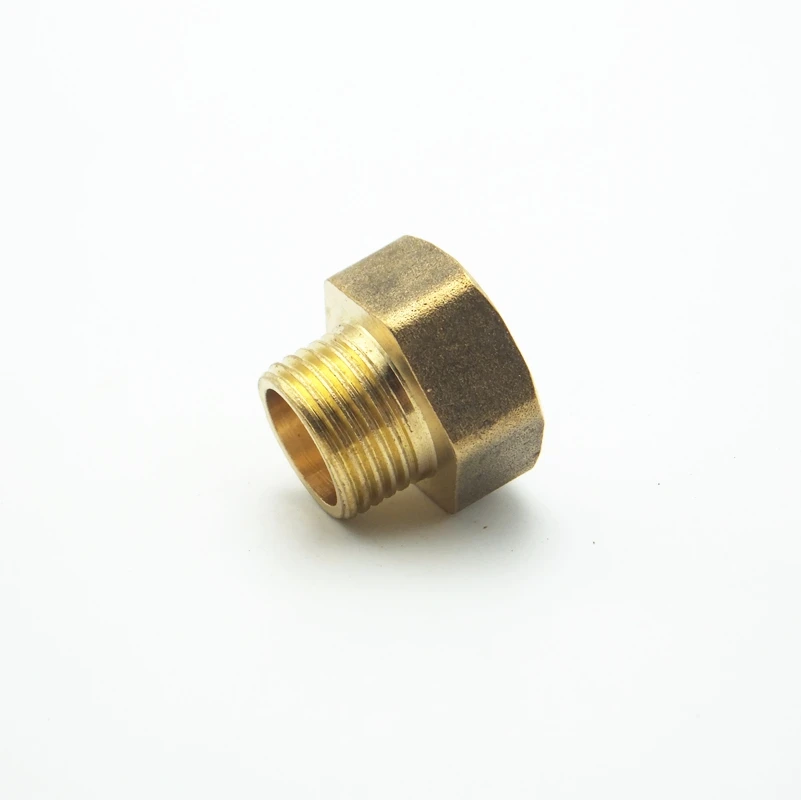 3/4 &quotBSP Женская резьба x 1/2&quot BSP Мужская Длина 26 мм соединение Латунная Труба