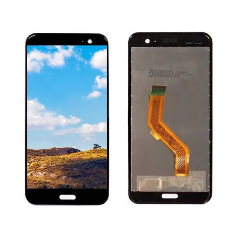 100% тестирование 5 &quotдля htc U11 запчасти: сенсорный экран для ЖК дисплея 2560*1440 U 3w 1w 3u