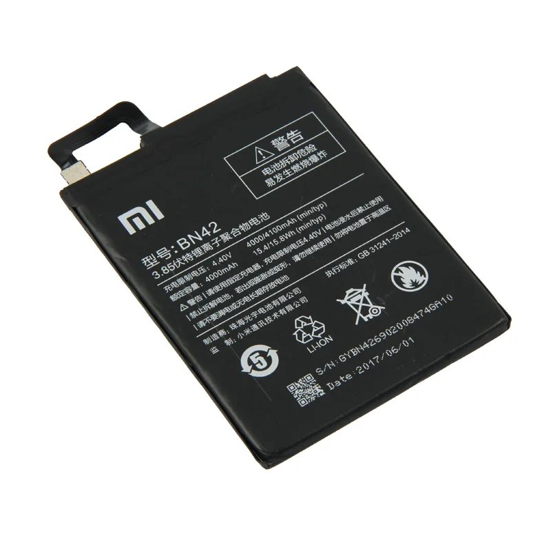 Оригинальный телефон Xiaomi BN42 аккумулятор большой емкости для xiaomi Redmi 4 4000 мАч |