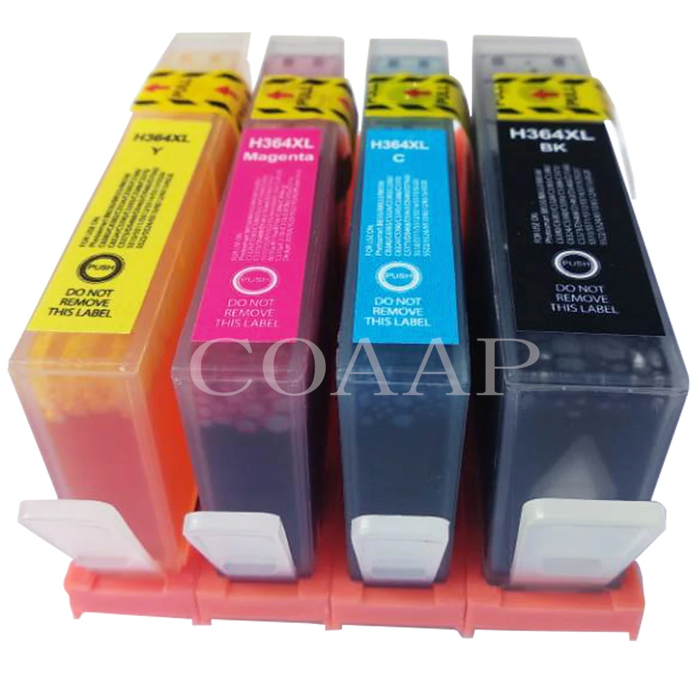 

4x Compatible ink cartridge for hp 364XL Photosmart 5510 5515 5524 6510 6520 7510 7520 D5460 Printer