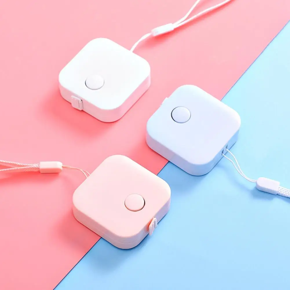 Новинка 1 st mooie Meetlint Candy Kleur Lederen Heerser Doos Draagbare Mode дизайн школьные принадлежности