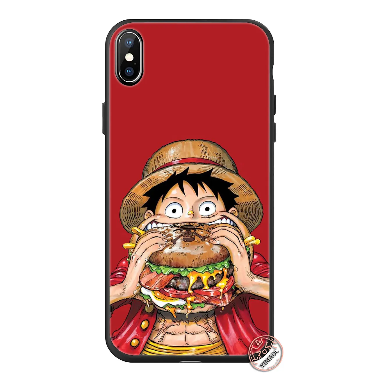 YIMAOC Зоро цельный Обезьяна D Luffy Мягкий силиконовый чехол для телефона для iPhone 11 Pro XS Max XR X 6 6S 7 8 Plus 5 5S SE 10 черный чехол - Цвет: 5