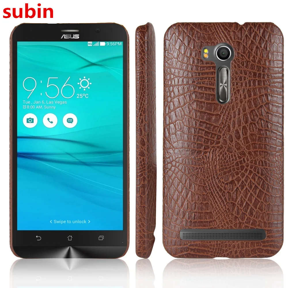 Новое поступление 2016 чехол для Asus Zenfone Go ZB551KL 5 дюйма роскошный из крокодиловой