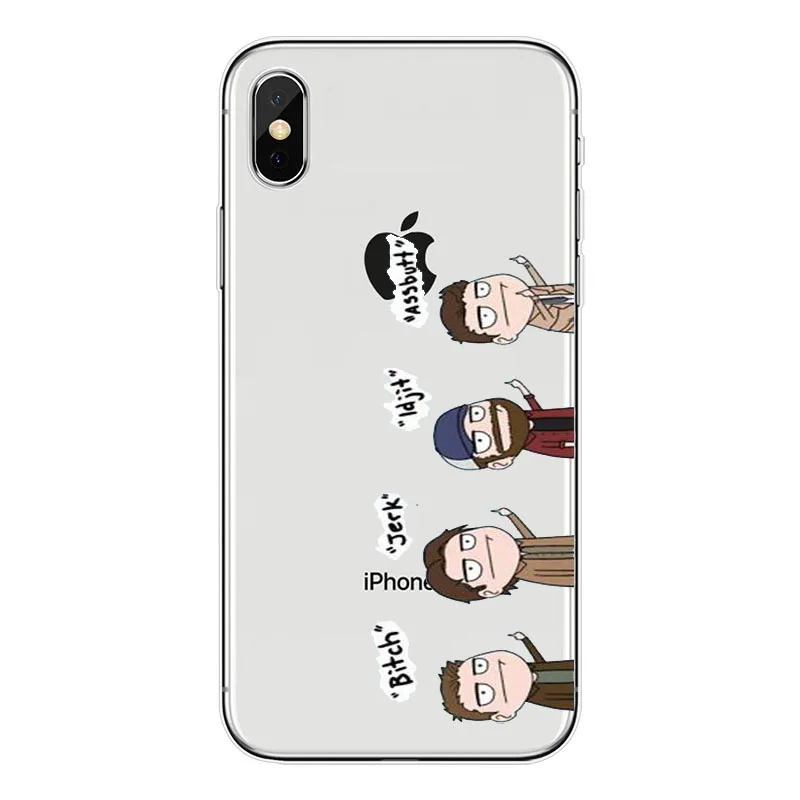 Сверхъестественное Tampa Da Caixa de Telefone Para O iPhone Da Apple 8 7 Mais 6 alem de 5 X мягкий силиконовый защитный чехол Caso - Цвет: TPU