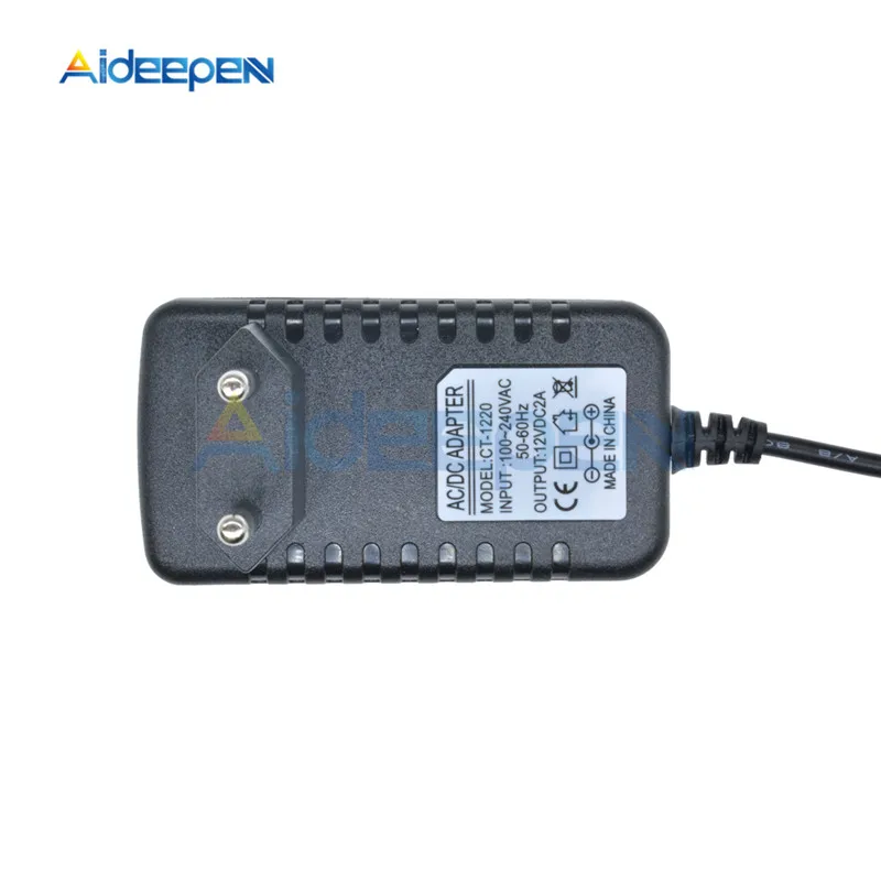 AC 100-240V в DC 12V 1.8A адаптер питания с европейской вилкой 4.0X1.7MM конвертер |