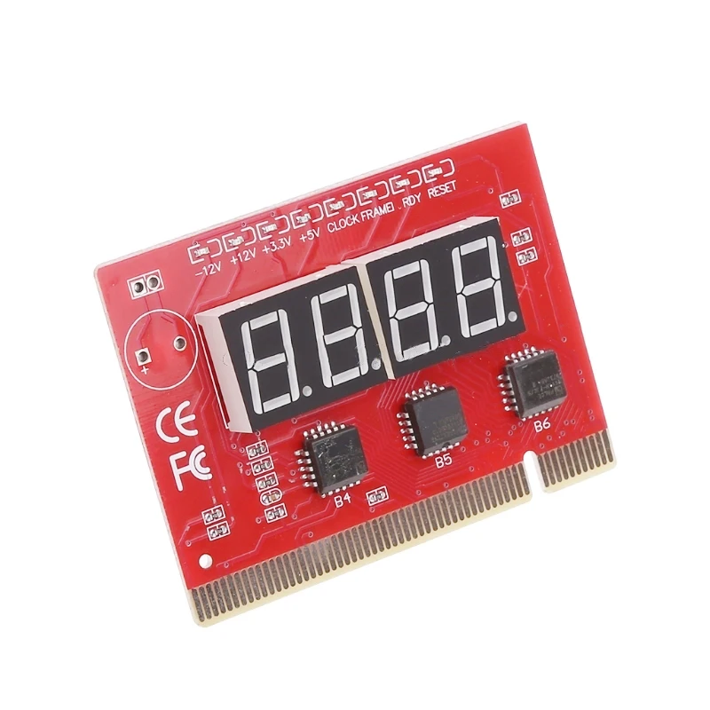 Компьютерная плата PCI POST материнская светодиодная 4-разрядная диагностическая