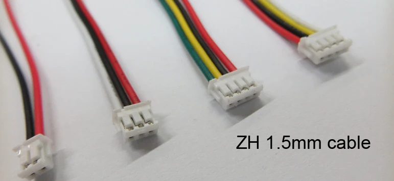 10 шт. коннектор JST SH ZH XH PH 1 0 мм 25 5 2 54 2/3/4/5/6/12 контактный с кабелем|connector 2.54mm|connector