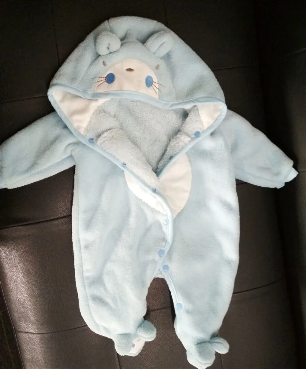 

Coral velvet romper doll clothes for 50-57cm silicone reborn baby doll bebes reborn bonecas child gift DIY Doll reborn toddler