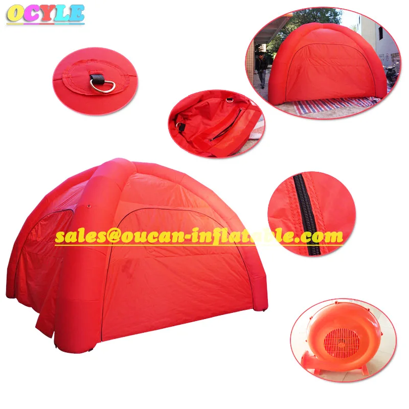 

4x4x3mH 4 legs Thickening Inflatable spider tent Inflatable advertising tent Inflatable dome tent