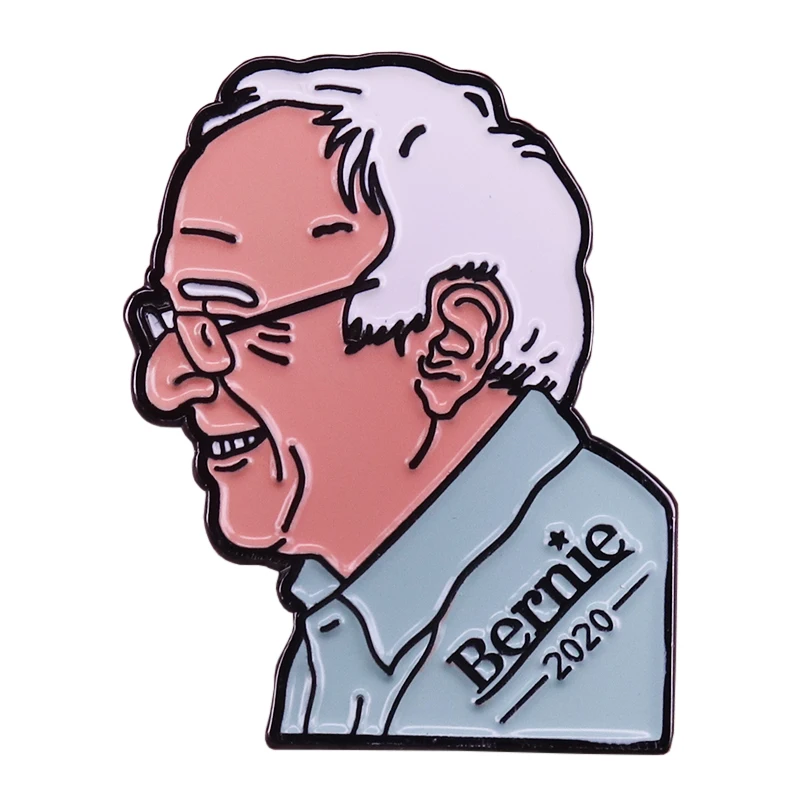 Bernie 2020 год эмалированная брошь в стиле президентской кампании активатор|Броши| |