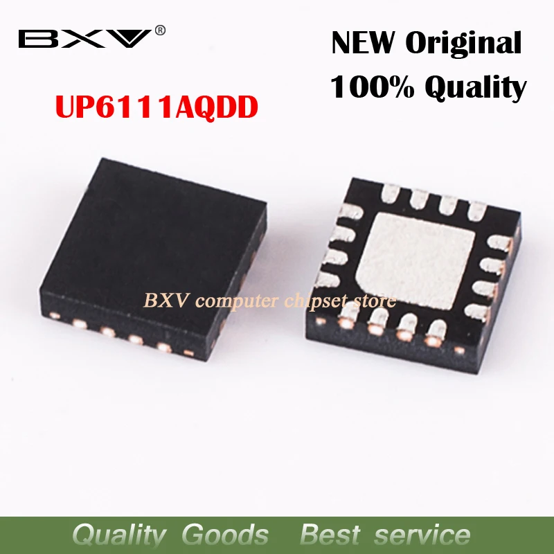 10pcs/lot UP6111AQDD UP6111A QFN-16 new original free shipping laptop chip | Электронные компоненты и