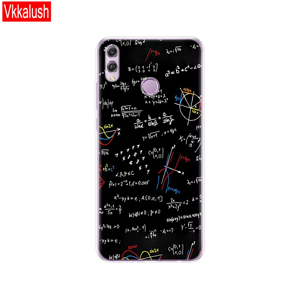 80095 Чехол для huawei Honor 8x, чехол, 6,5 дюймов, силиконовый мягкий ТПУ, задняя крышка для huawei Honor 8x, защитный чехол для телефона, s Shell, Coque, сумки - Цвет: 80095