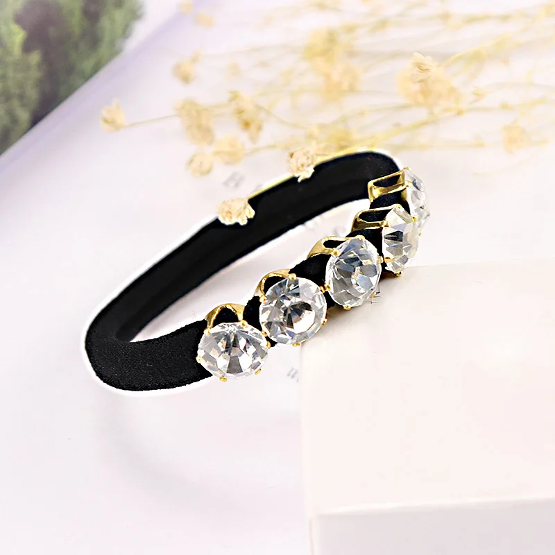 Распродажа волос женские стильные резинки аксессуары для черные эластичные