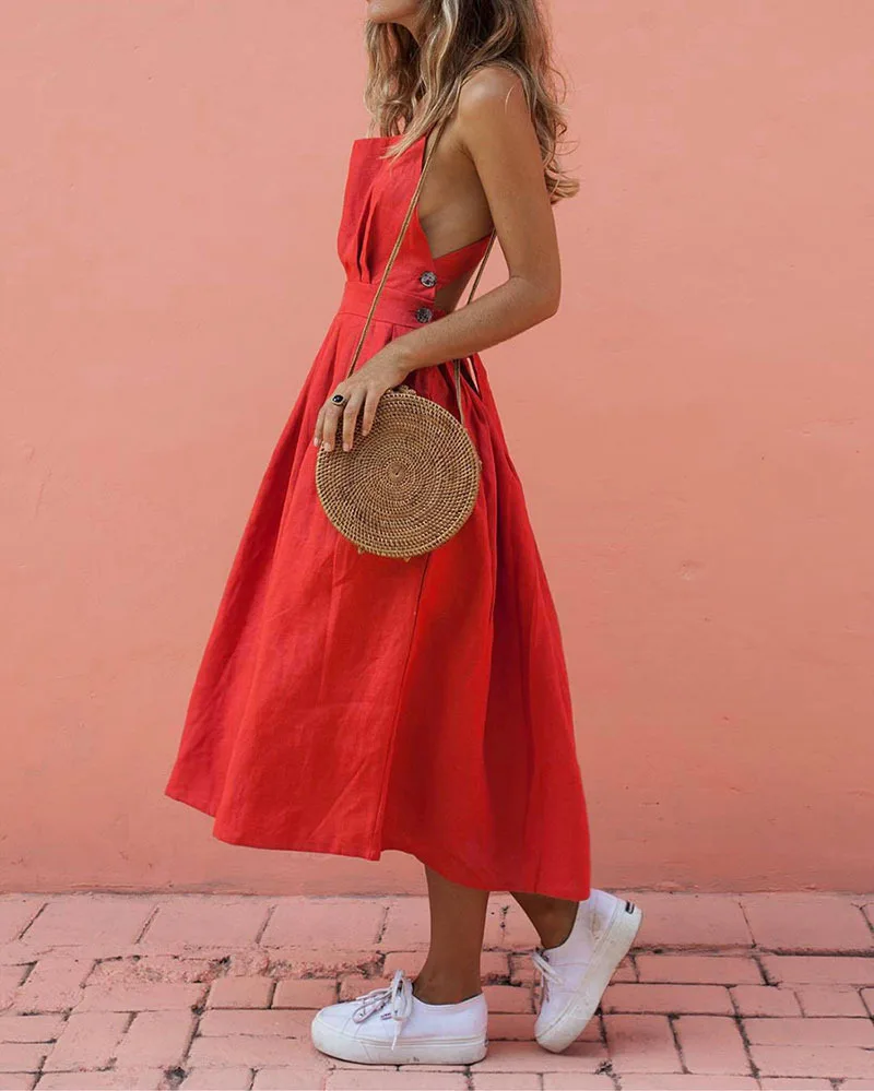 Женское платье распродажа ТРАПЕЦИЕВИДНОЕ ПЛАТЬЕ Vestido Longo 2019 летнее женское