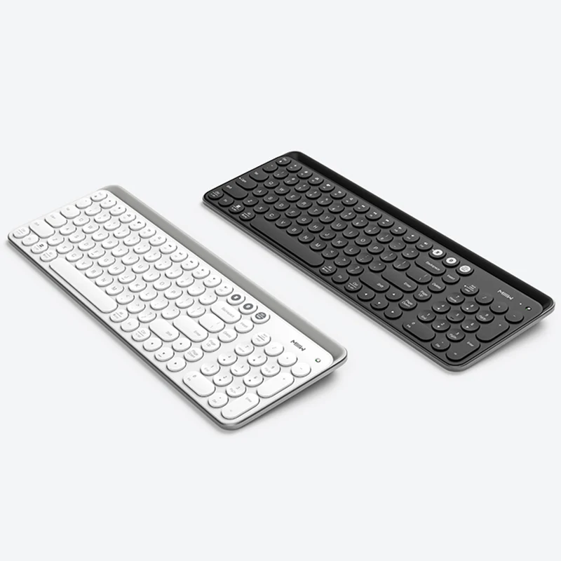 Miwu Bluetooth Двухрежимная клавиатура 104 клавиша Беспроводная/Bluetooth 2 4 ГГц портативная