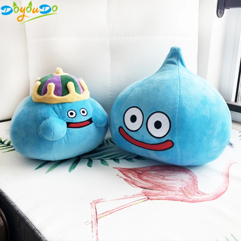 Горячие игры Dragon Quest улыбка Slime Мультяшные Плюшевые игрушки Мягкая набивная кукла игрушки для детей Коллекция подарков на день рождения