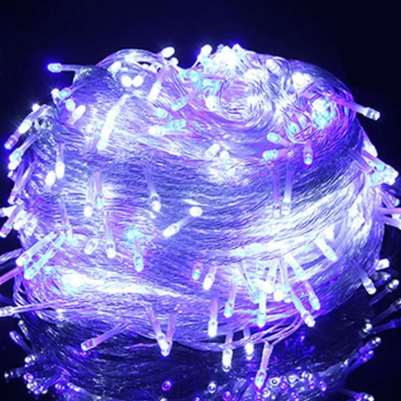HENYNET сказочная гирлянда из 100 светодиодов светильник вая Гирлянда для дома