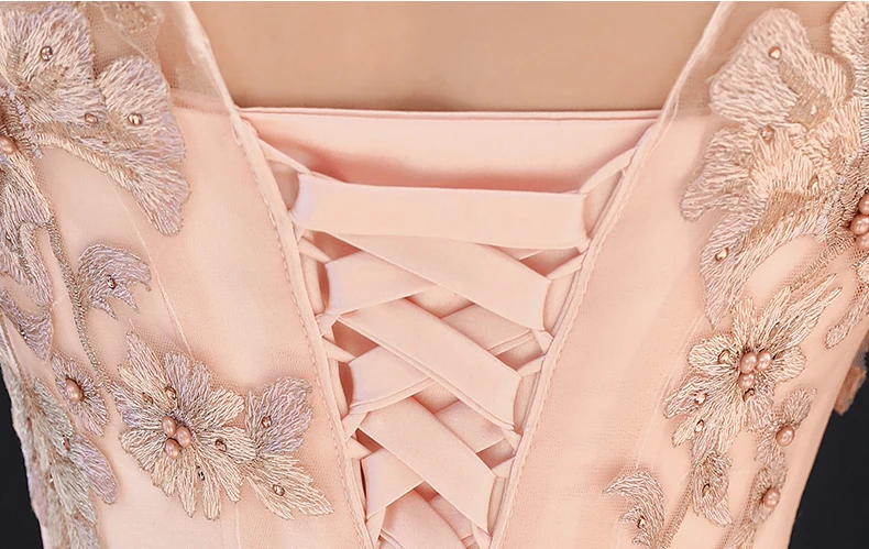 

Pink Women Wedding Party Dress Luxury Banquet Embroidery Long Qipao Oriental Female Slim Prom Cheongsam Gowns Vestido XS-XXXL