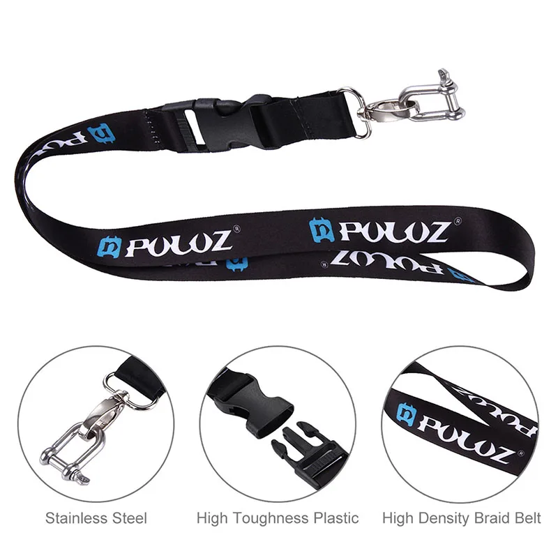 Neck Lanyard Strap Sling with Quick-released Safety Buckle for GoPro 8 7 6 5 SJCAM YI 4K EKEN DJI OSMO Action Camera Accessories |