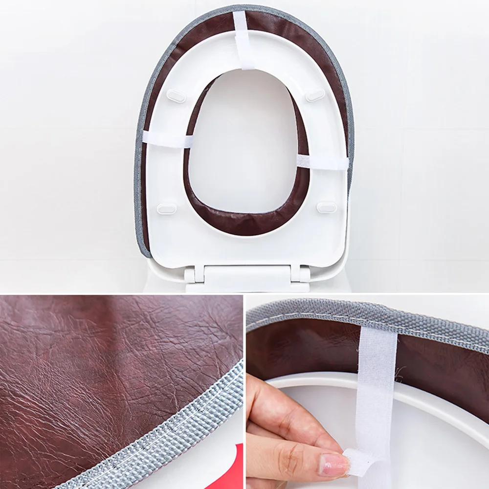 43x35CM Toilet mat for Soft warm toilet bathroom seat cover tapa wc inodoro Closestool Protector Bathroom Accessories | Дом и сад