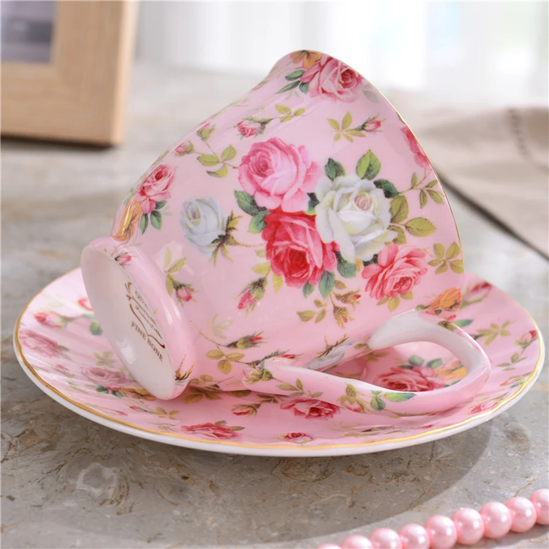 Кружка Керамическая в британском пасторальном стиле 220 мл|milk mug|mug withfine bone china |