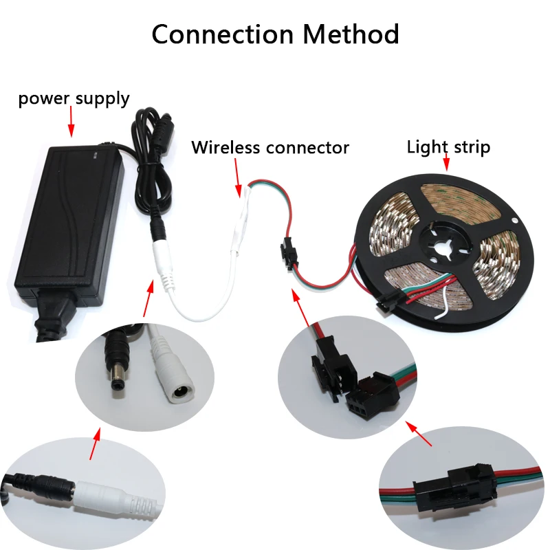 SP103E DC5V/12 v WS2801 WS2812B DC12V 2811 Мини цифровой красный зеленый синий светодиод полосы контроллера 14Key RF Беспроводной пульт дистанционного управления 2048 пикселей светодиодная