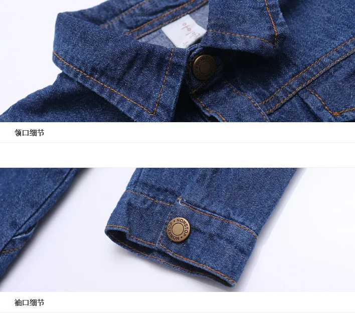 Джинсовое платье для девочек модные детские цельнокроеные платья принцессы с