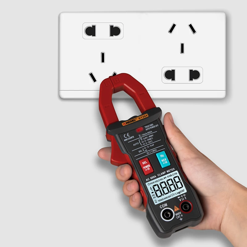 Измерительный электрический мультиметр ST204 4000 отсчетов полностью