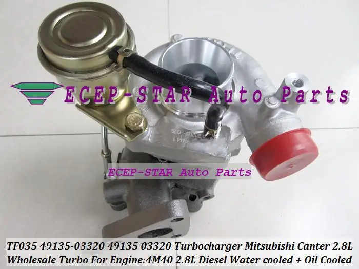 Турбо TF035 49135-03320 4913503320 3214994 100410002 для MITSUBISHI Canter Challanger Delica L400 Pajero Shogun CAT307 4M40 2.8L |