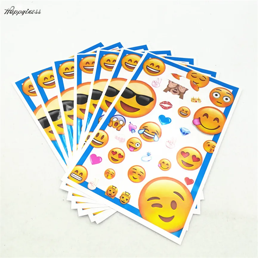 Горячая HotHot 6 шт./компл. emoji День рождения принадлежности душа ребенка пользу