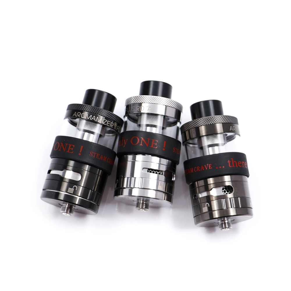 Оригинальный паровой жажда аромамайзер плюс RDTA электронная сигарета бак 10 мл