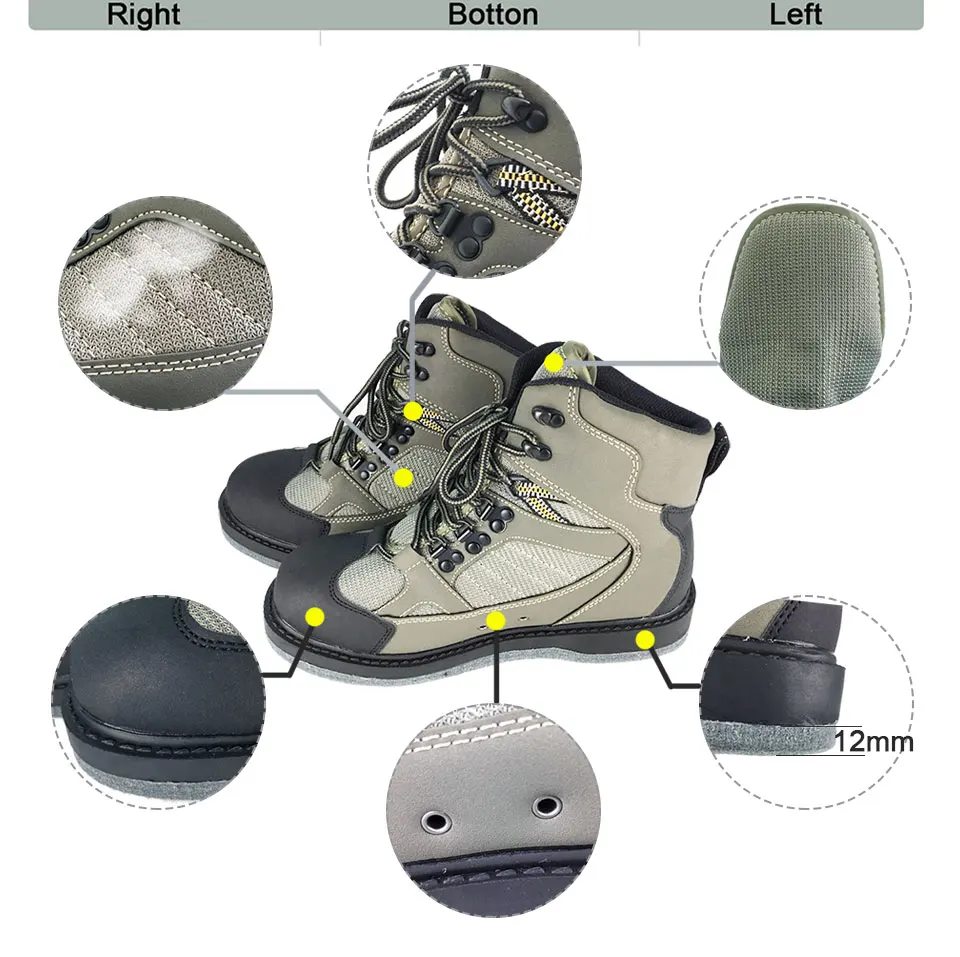 Waders; обувь для рыбалки; ногти; войлочная Подошва и брюки; одежда; водонепроницаемый охотничий костюм; в целом; ходовые ботинки; протекающая вода