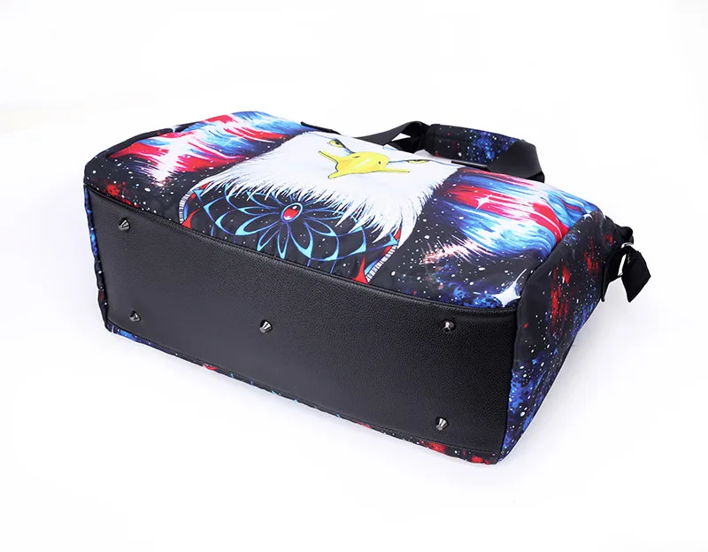 Новая мода 3D реалистичное Животное орел печать крутая индивидуальность модная