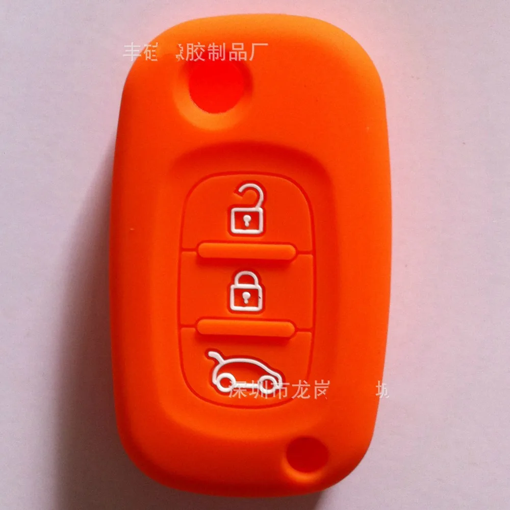 3 кнопки силиконовый чехол для ключей Lada Kilina Priora Sedan Sport Granta Vesta XRay Largus key cap