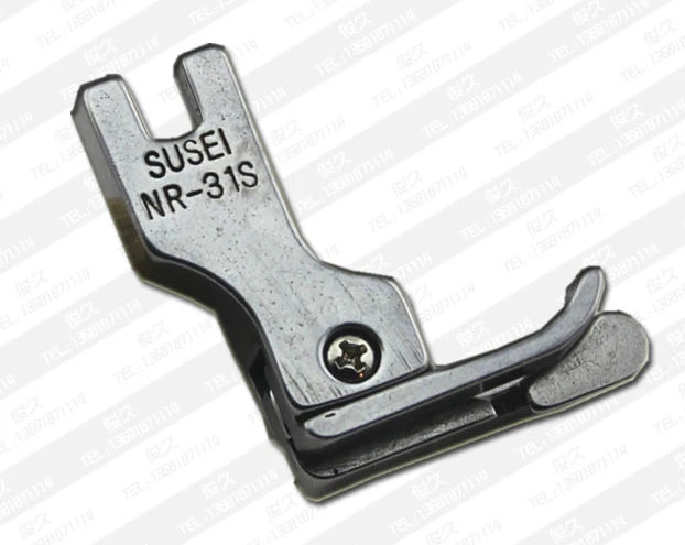 

2 PCSIndustrial sewing machines NL-31S +NR-31S fitted waist and a dark line presser foot pressure steel spigot feet high and low