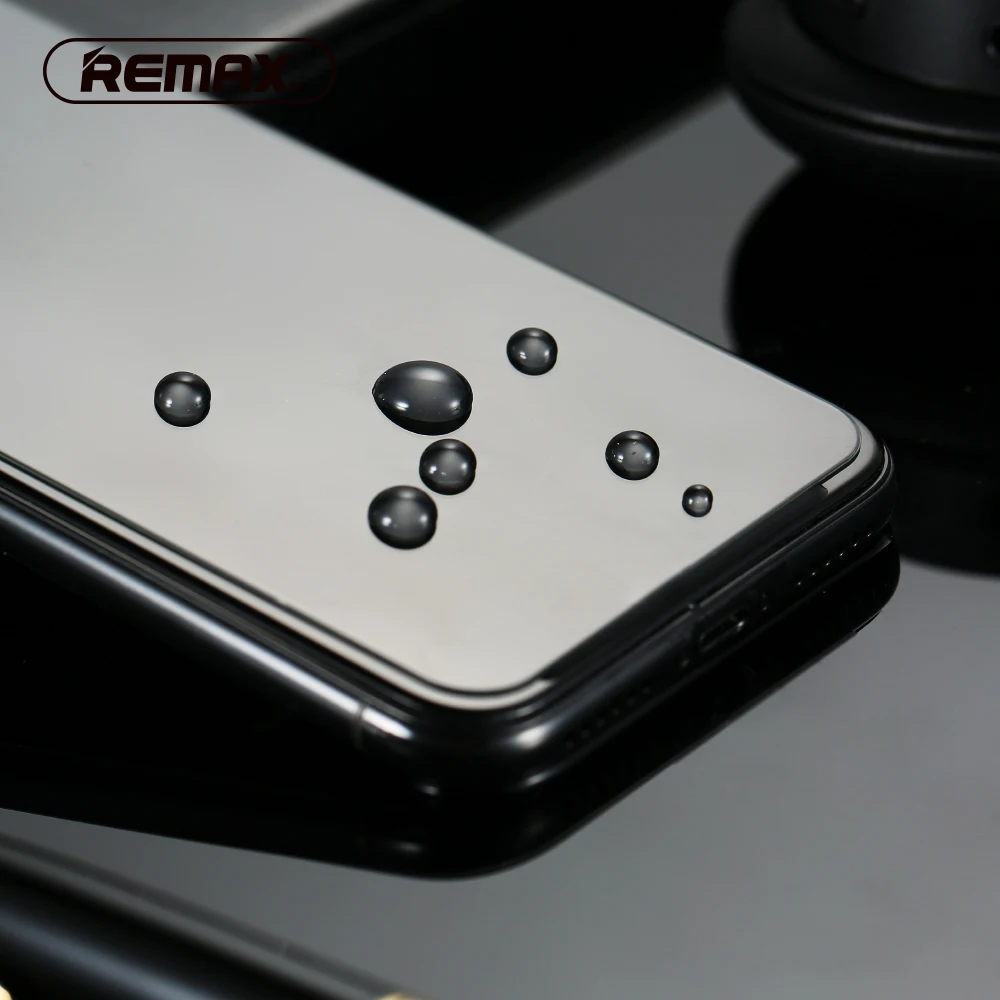 Remax закаленное Стекло для iPhone X прозрачный Экран протектор не полное покрытие |
