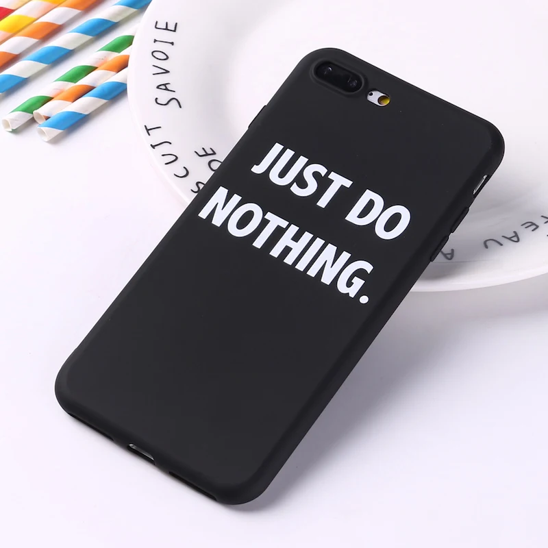 9 Для iPhone 11 Pro Max 8 8Plus X 7 7 Plus, мягкий силиконовый матовый чехол из ТПУ для девочек, наклейка Memes, крутая цитата, забавные слова для XS Max X XR - Цвет: 9