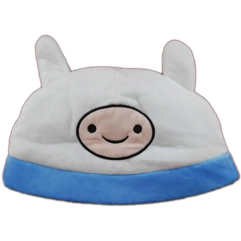 Плюшевая шапка с героями мультфильмов FINN AT Adventure Time (мягкая плюшевая для